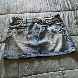 London Jean Skirt